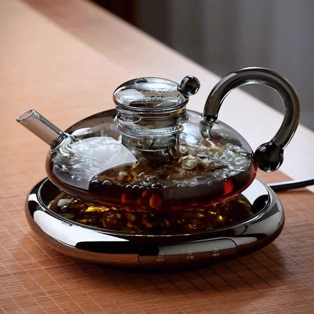 Smoked Glass Teapot - The Home Aisle