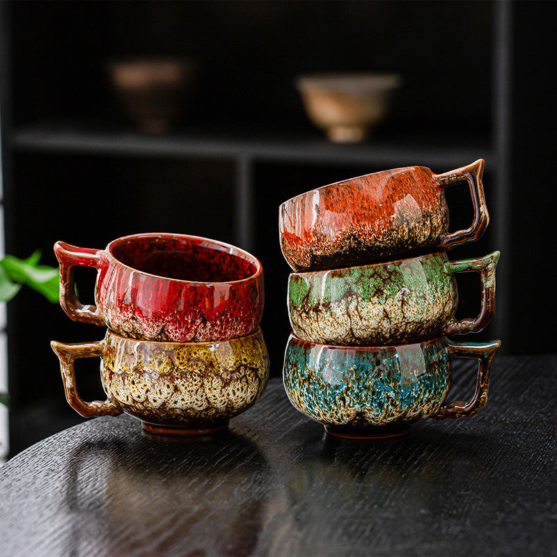 Reactive Drip Glaze Mug - The Home Aisle