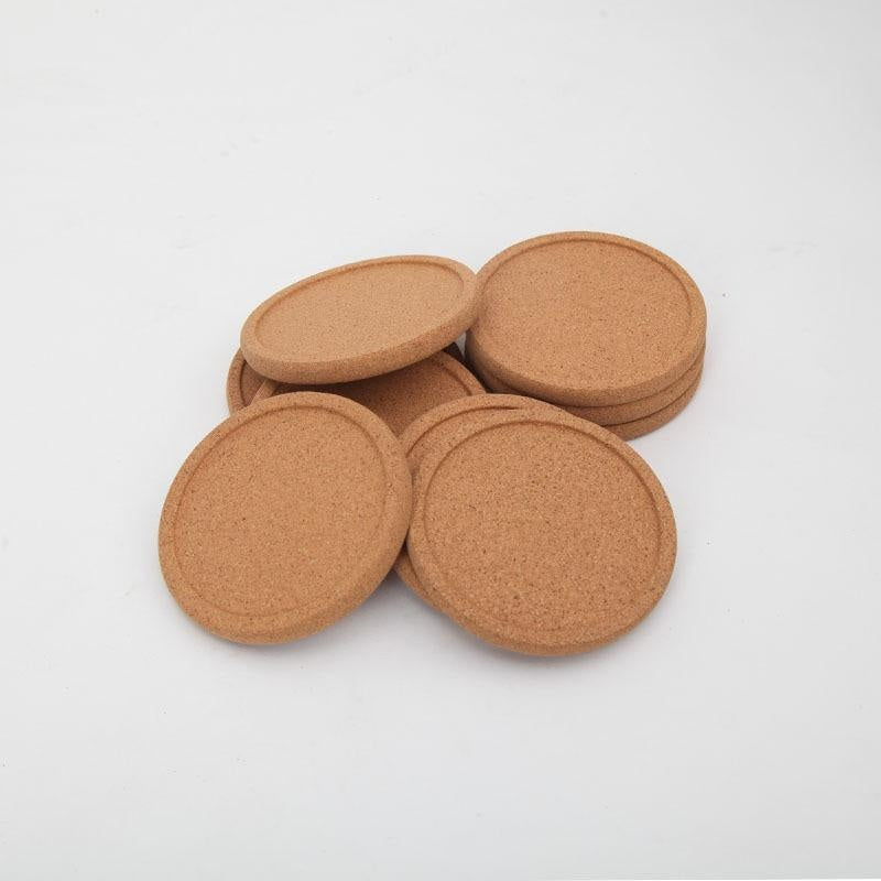 Concave Cork Coasters - The Home Aisle