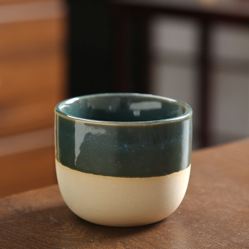 Two-Tone Ceramic Candle Cup - The Home Aisle